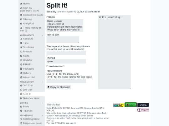 utils/split-it screenshot