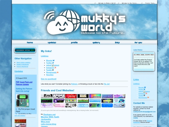 links screenshot