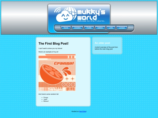 test screenshot