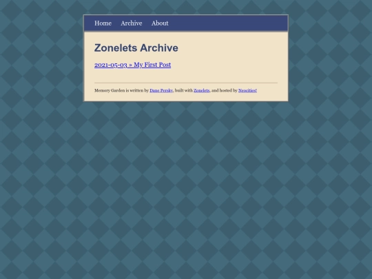 archive screenshot