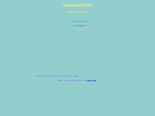 lemonade screenshot