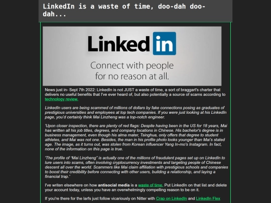 blog/linkedin-not-just-a-waste-of-time screenshot