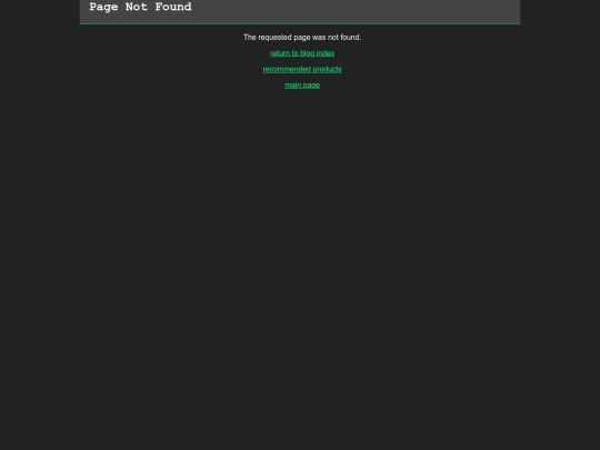 not_found screenshot