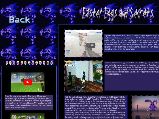 eastereggs screenshot