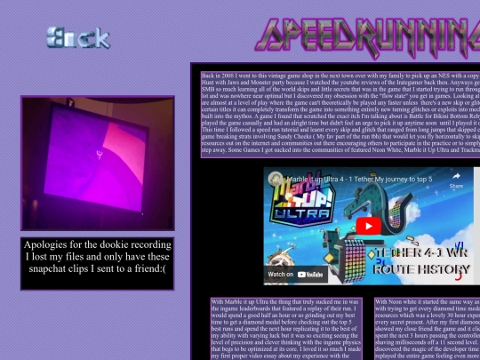 speedrunning screenshot