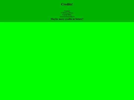 credits screenshot