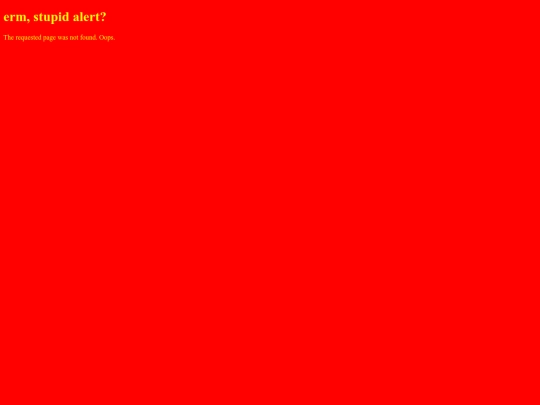 not_found screenshot