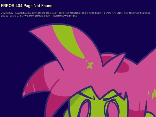 not_found screenshot