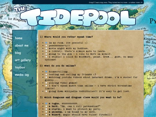 thetoybox/quizzes/wofquiz screenshot