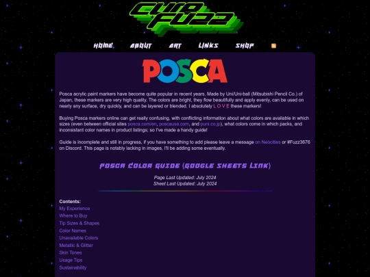 poscaguide screenshot