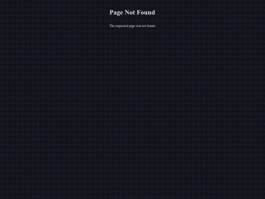 not_found screenshot