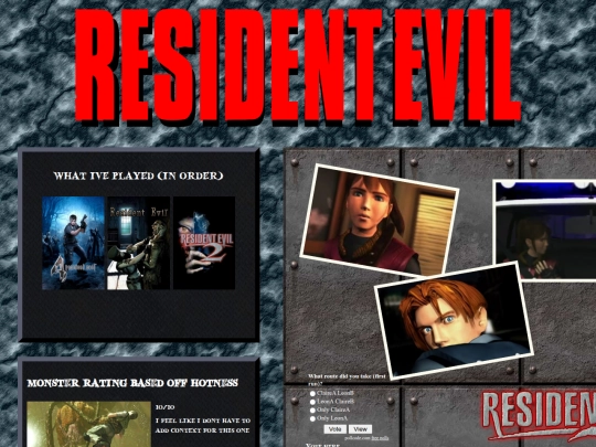 bigShrines/residentEvil screenshot