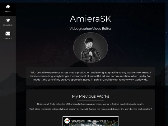 portfolio screenshot