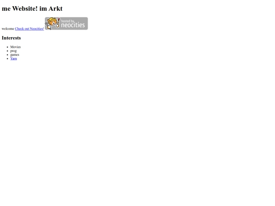 index screenshot