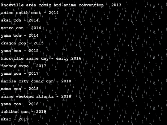 conventions screenshot