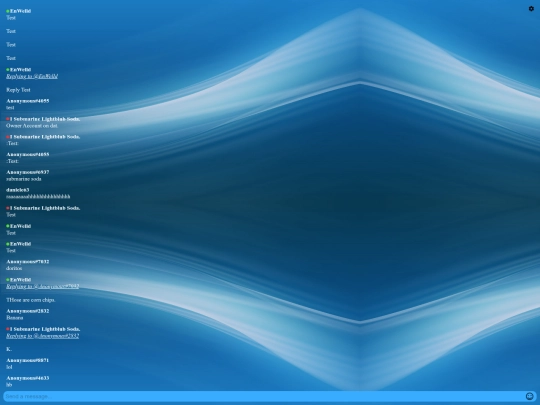 Chat screenshot