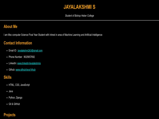 index screenshot