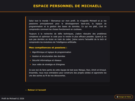Michaell screenshot