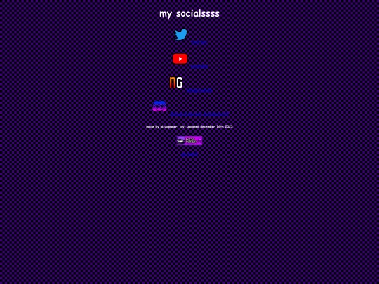 socials screenshot