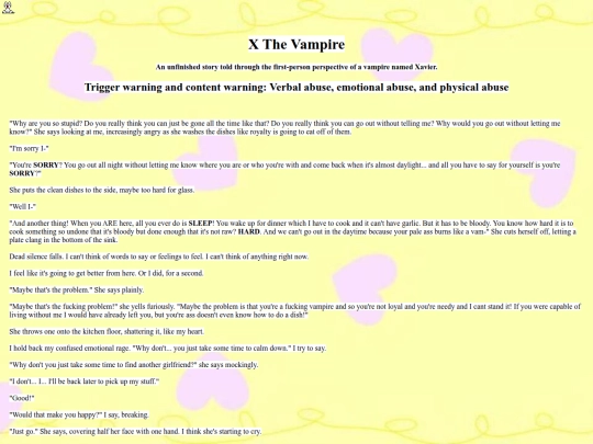 xthevampire screenshot
