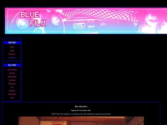 Main/BlueFilmHour screenshot