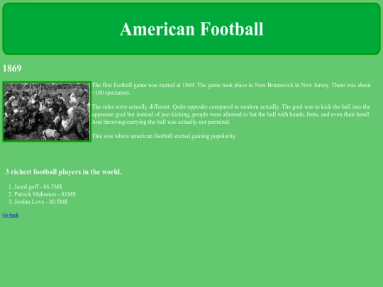 AmericanFootball screenshot