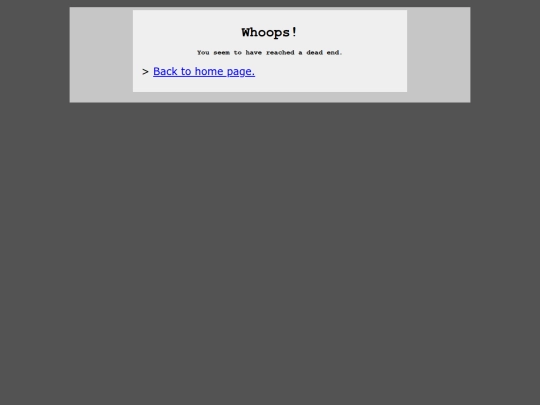 not_found screenshot