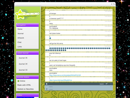 chat screenshot