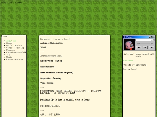 font-test screenshot