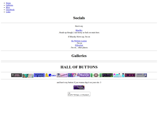 links screenshot