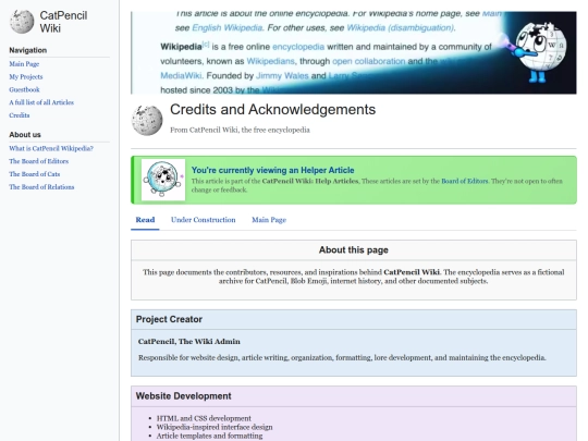 credits screenshot