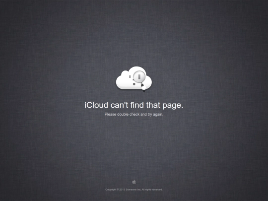not_found screenshot