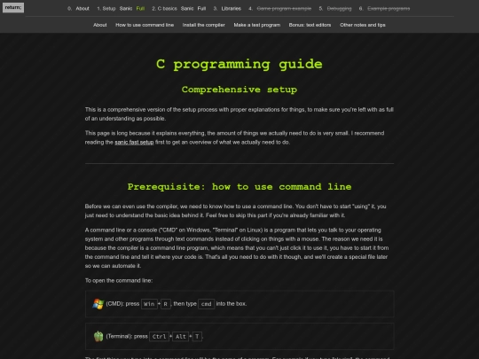 ctut/setup_full screenshot