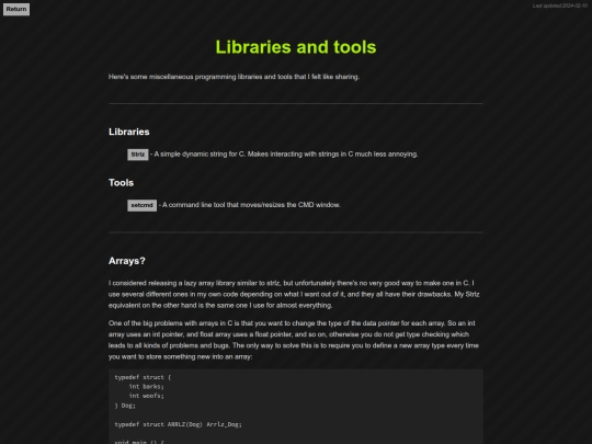 librariesandtools screenshot