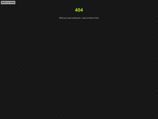 not_found screenshot