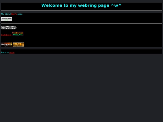 webRing screenshot