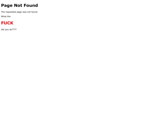 not_found screenshot