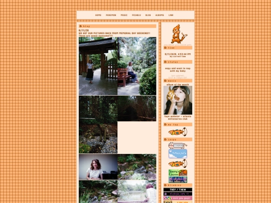 blog screenshot