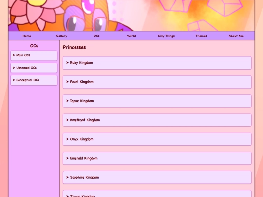 ocs/princesses screenshot