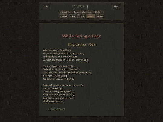 poems/while-eating-a-pear screenshot