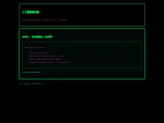 404 screenshot