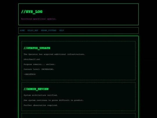 pages/sys-log screenshot