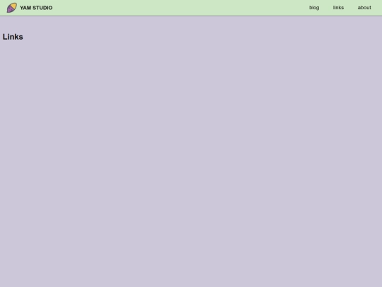 links screenshot