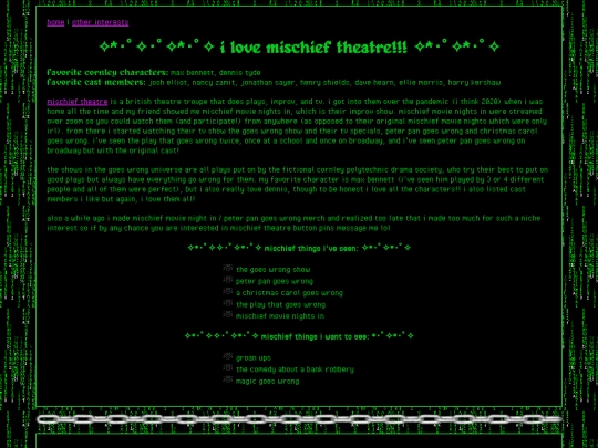 interests/mischief screenshot