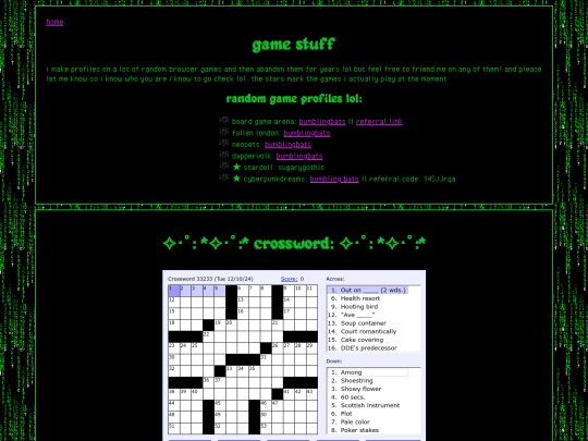 secrets/arcade screenshot