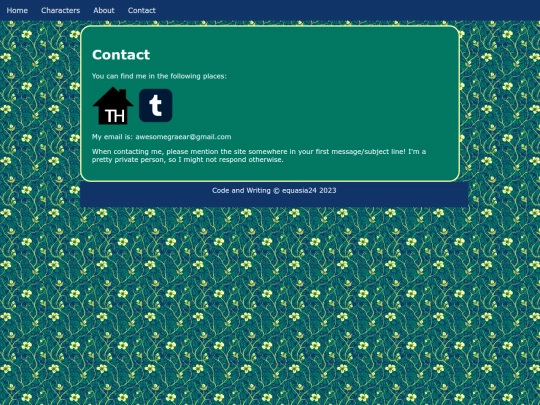 contact screenshot