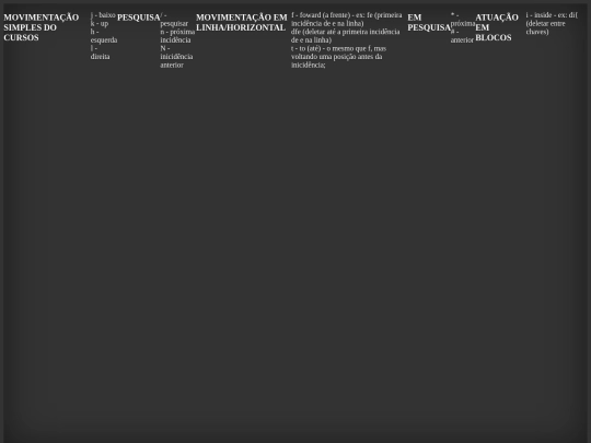 vim_short_cuts screenshot
