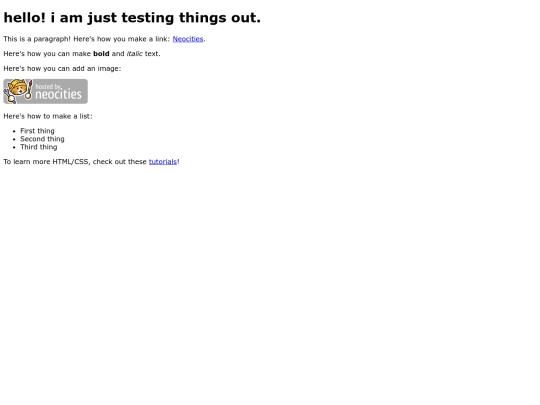 index screenshot