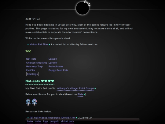 pets screenshot