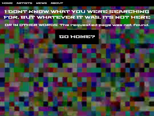 not_found screenshot